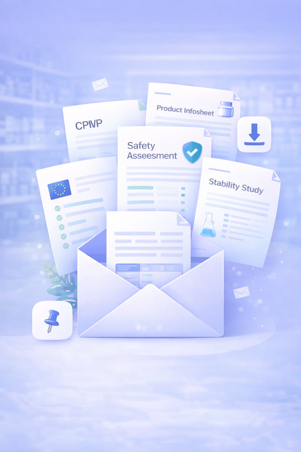 Professionelle Dokumentvorlagen: CPNP-Meldung, Safety Assessment, Product Infosheet und Stability Study