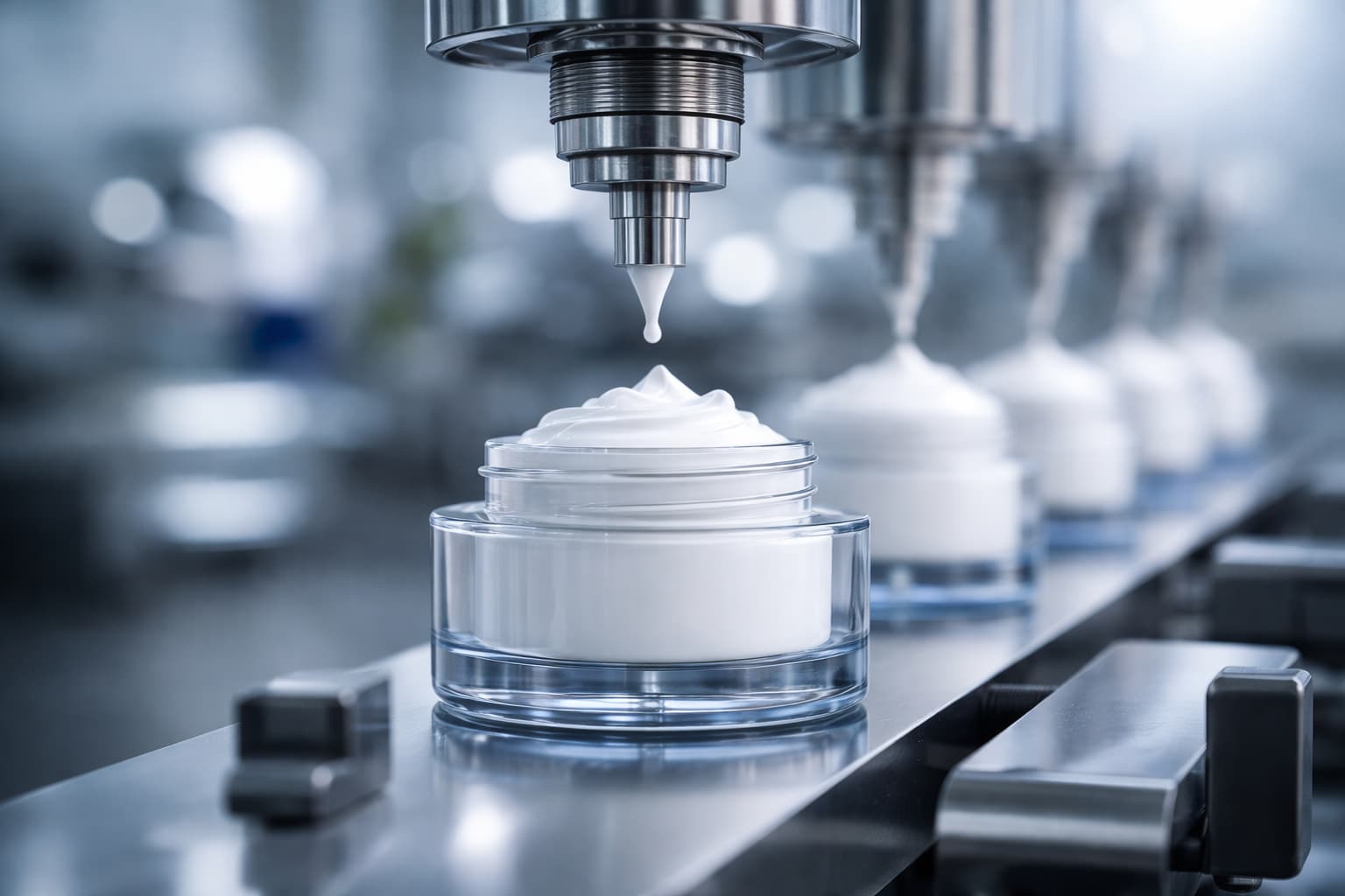 GMP-konforme Kosmetikproduktion — Abfüllanlage und Batch-Record-Dokumentation für die PIF